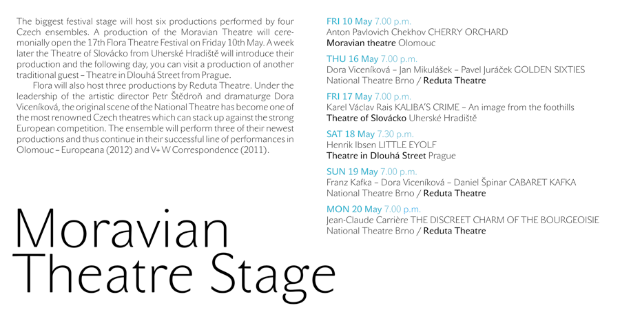 Moravian Theatre Stage